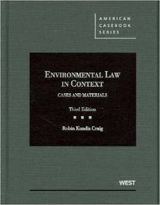 Environmental Law in Context