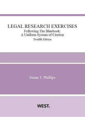Legal Research Exercises Following The Bluebook