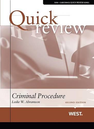 Quick Review of Criminal Procedure