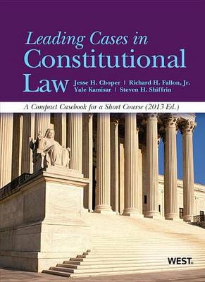 Leading Cases in Constitutional Law,