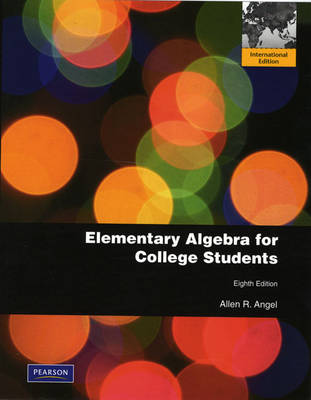 Elementary Algebra for College Students
