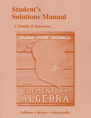 Student's Solutions Manual for Elementary Algebra