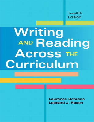 Writing and Reading Across the Curriculum Plus New MyWritingLab with Etext -- Access Card Package