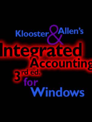 Integrated Accounting for Windows