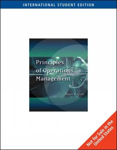 Principles of Operation Management