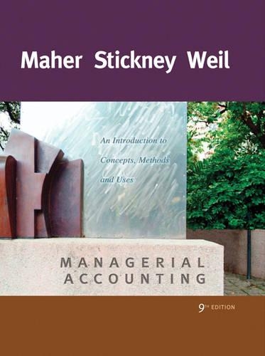 Managerial Accounting