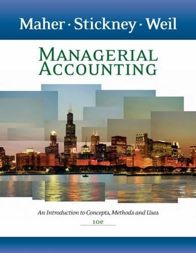 Managerial Accounting
