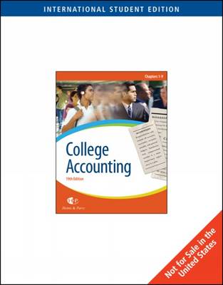 College Accounting: Chapters 1-9