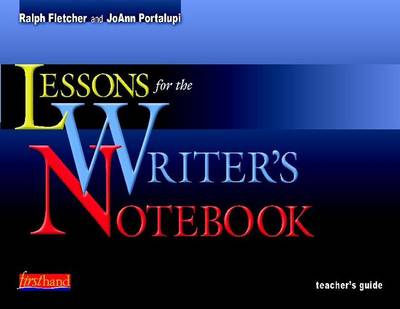 Lessons for the Writers' Notebook