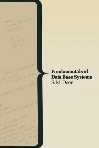 Fundamentals of Data Base Systems