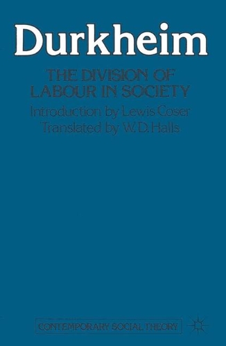 The Division of Labour in Society