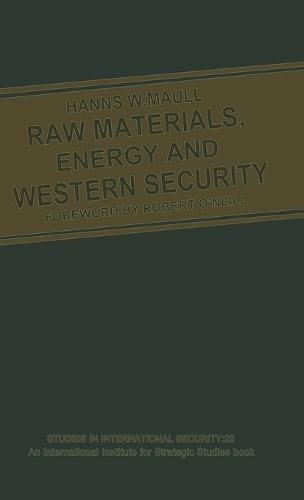 Raw Materials, Energy and Western Security