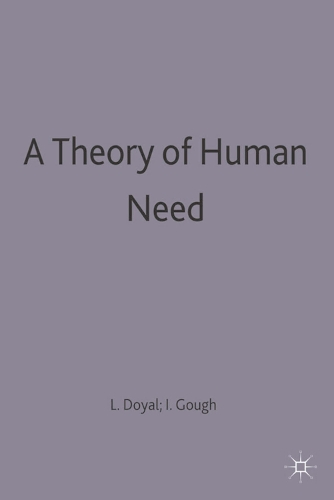 A Theory of Human Need