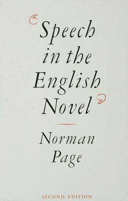 Speech in the English Novel