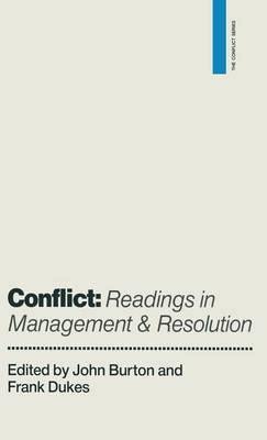 Conflict: Readings in Management and Resolution