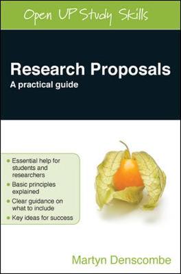 Research Proposals: A Practical Guide