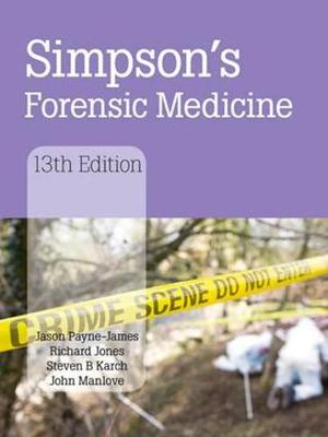 Simpson's Forensic Medicine, 13th Edition
