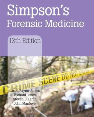 Simpson's Forensic Medicine