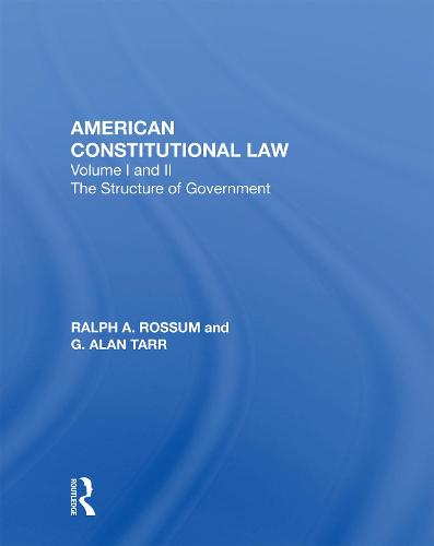 American Constitutional Law 8E, 2-VOL SET