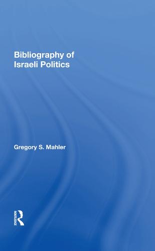 Bibliography Of Israeli Politics