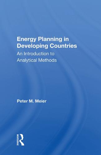 Energy Planning In Developing Countries