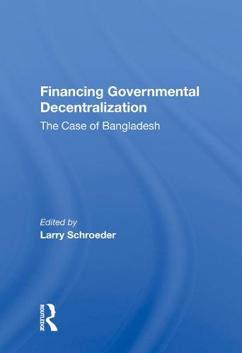 Financing Governmental Decentralization