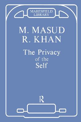 The Privacy of the Self