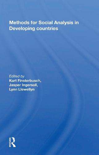 Methods For Social Analysis In Developing Countries