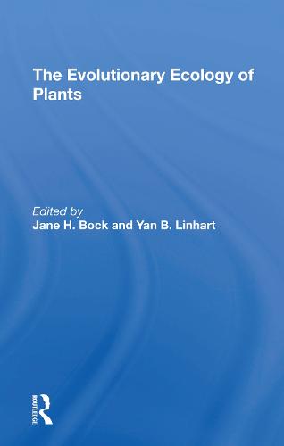 The Evolutionary Ecology Of Plants