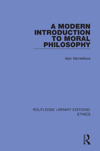 A Modern Introduction to Moral Philosophy