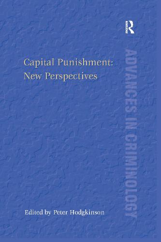 Capital Punishment: New Perspectives