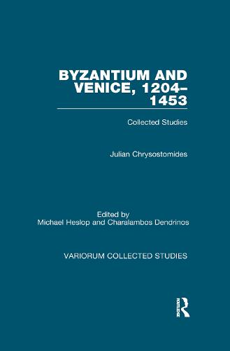 Byzantium and Venice, 1204–1453