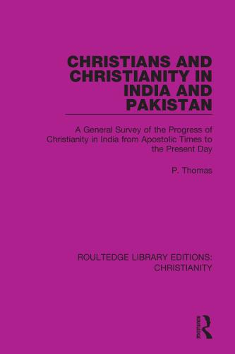 Christians and Christianity in India and Pakistan