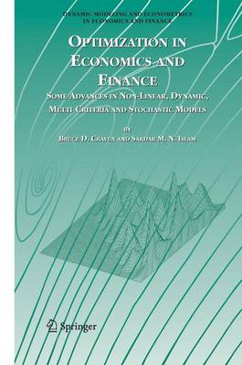 Optimization in Economics and Finance