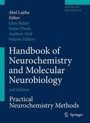 Handbook of Neurochemistry and Molecular Neurobiology