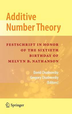 Additive Number Theory