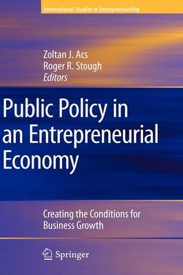 Public Policy in an Entrepreneurial Economy