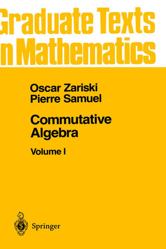 Commutative Algebra I