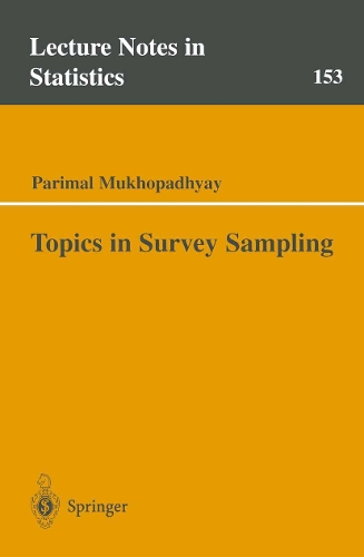 Topics in Survey Sampling