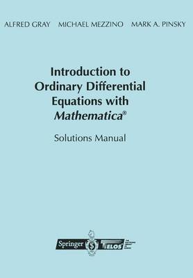 Introduction to Ordinary Differential Equations with Mathematica®