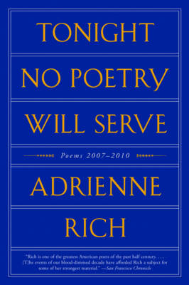Tonight No Poetry Will Serve