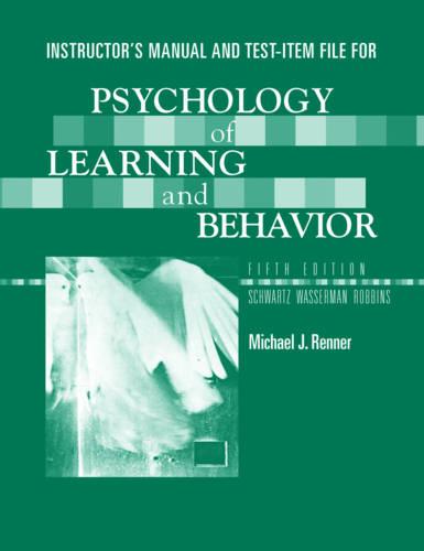 Instructor's Manual and Test Bank