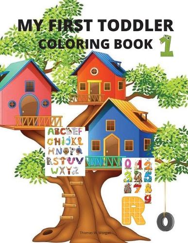 My first toddler coloring book