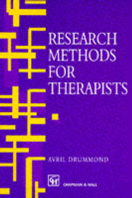Research Methods for Therapists