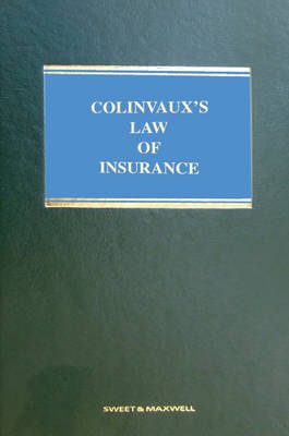 Colinvaux's Law of Insurance: Mainwork