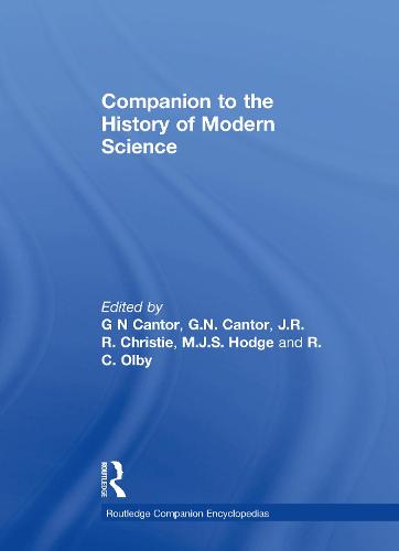 Companion to the History of Modern Science