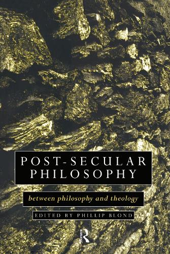 Post-Secular Philosophy