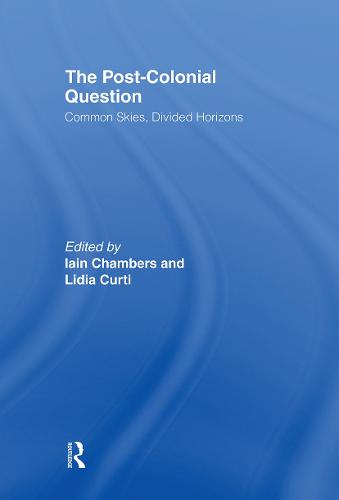 The Postcolonial Question