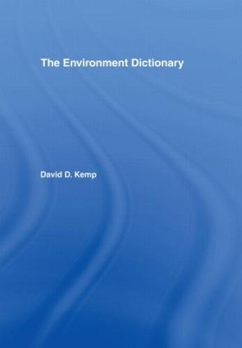 The Environment Dictionary