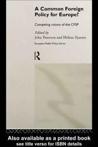 A Common Foreign Policy for Europe?